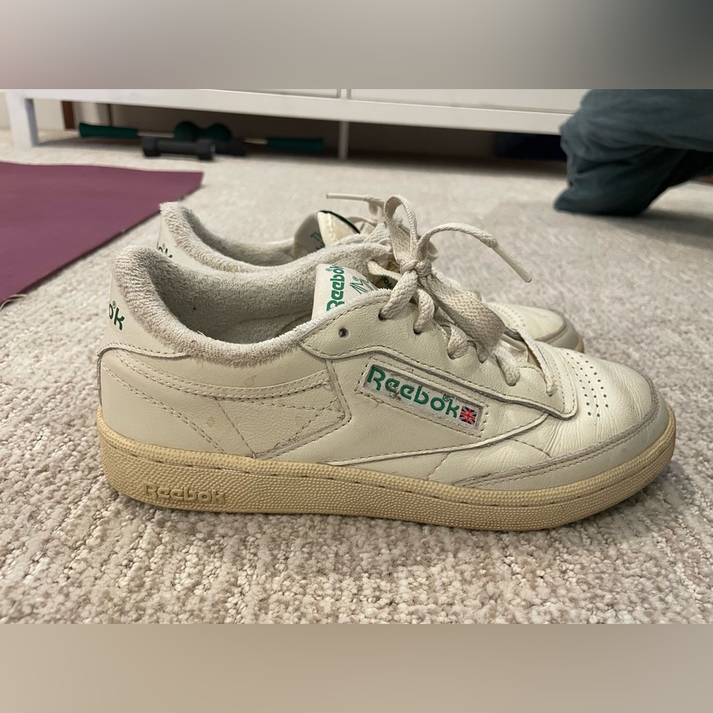 Reebok sneakers.